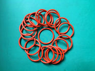 Red 30 - 85 Shore Silicone O Ring Seals For Electronic